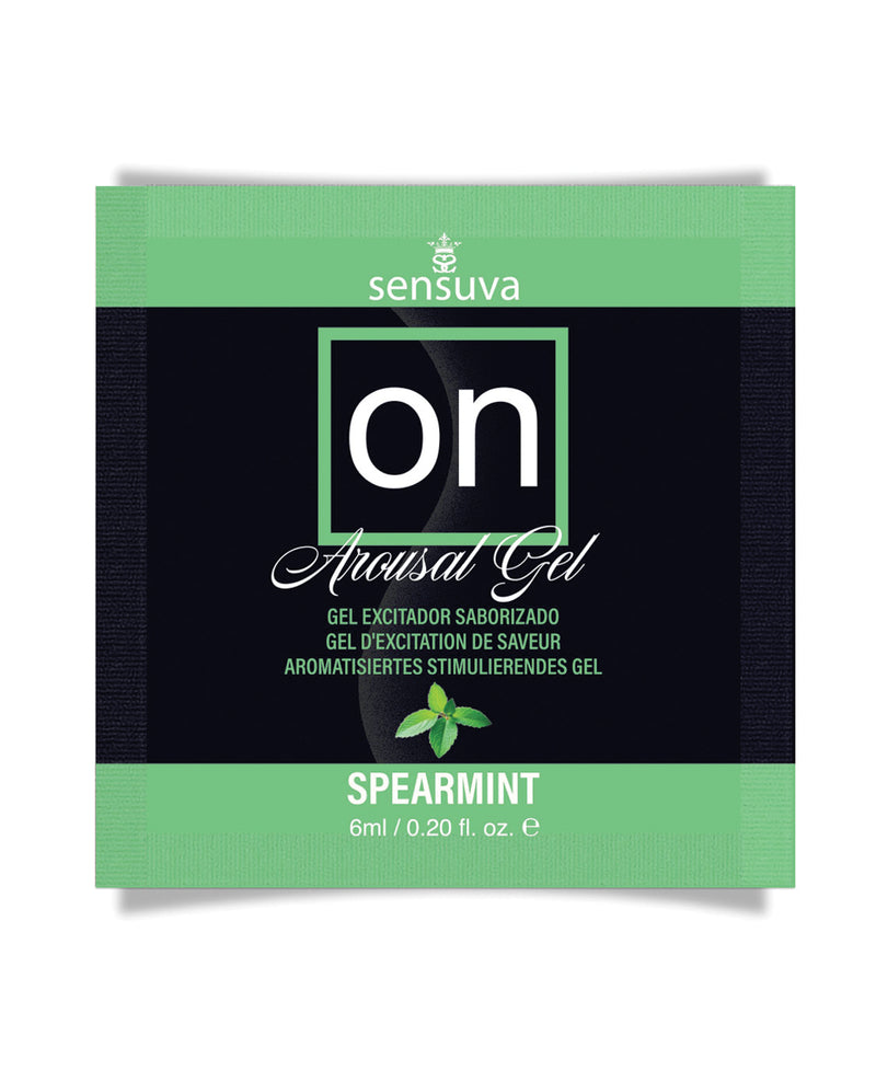 ON For Her Arousal Gel Single Use Packet - 6 ml Spearmint