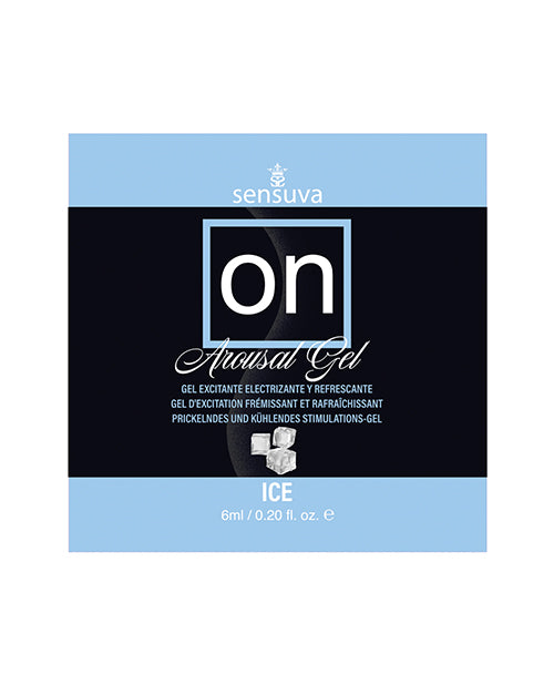 ON Ice Arousal Gel - 6 ml Single Use Packet