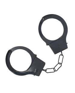 Shots Ouch! Classic Metal Handcuffs - Black