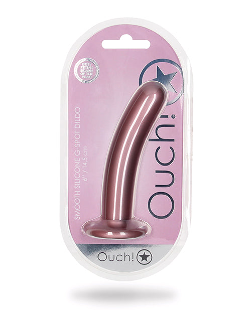 Shots Ouch 6" Smooth G-spot Dildo