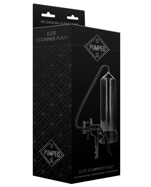 Shots Pumped Elite Beginner Pump - Black