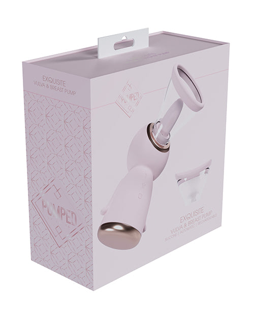 Shots Pumped Exquisite Rechargeable Vulva & Breast Pump