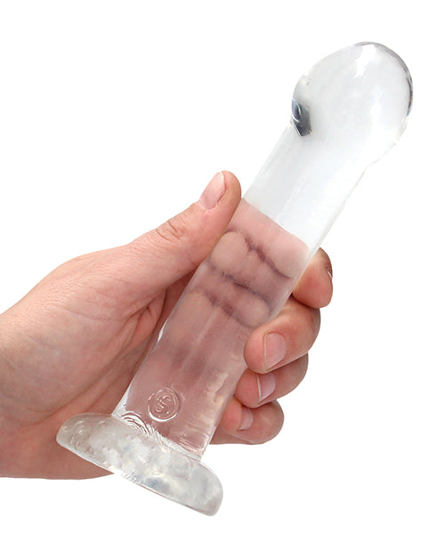 Shots Realrock Crystal Clear 7" Dildo