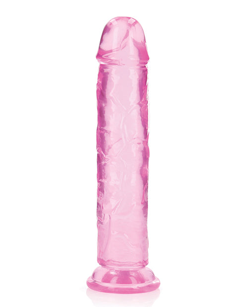 Shots Realrock Realistic Crystal Clear 11" Straight Dildo