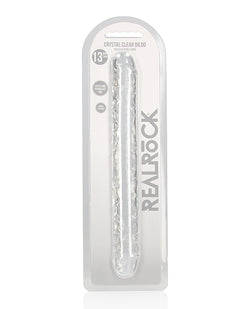 Shots Realrock Crystal Clear 14" Double Dildo