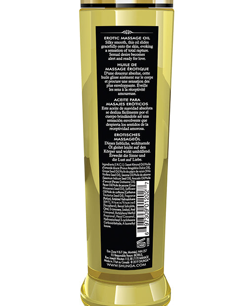 Shunga Erotic Massage Oil - 8 oz Libido/Exotic Fruits