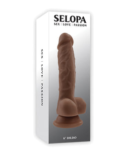 Selopa 6" Lifelike Dildo - Dark