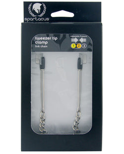 Spartacus Adjustable Tweezer Clamps w/Link Chain