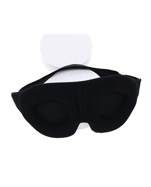 Sportsheets Blackout Memory Foam Blindfold - Black