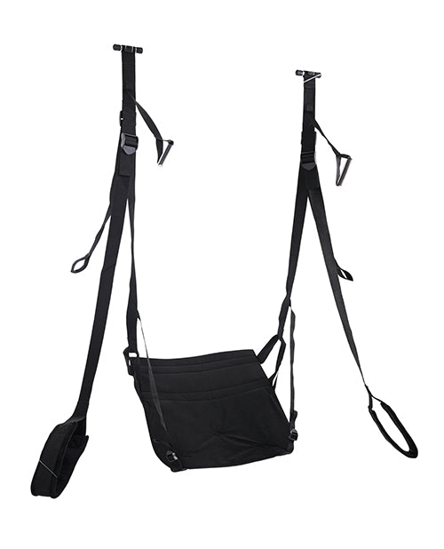 Pivot Deluxe Door Jam Sex Sling - Black