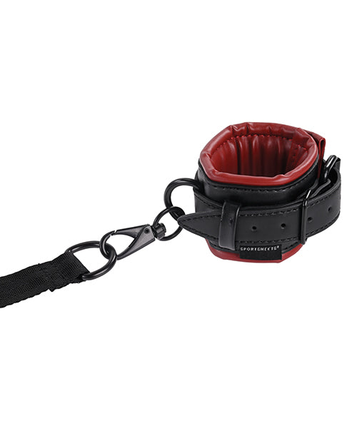 Saffron Under the Bed Adjustable Restraint System - Black and Red