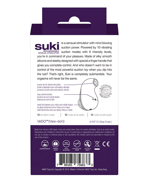 Vedo Suki Rechargeable Vibrating Sucker