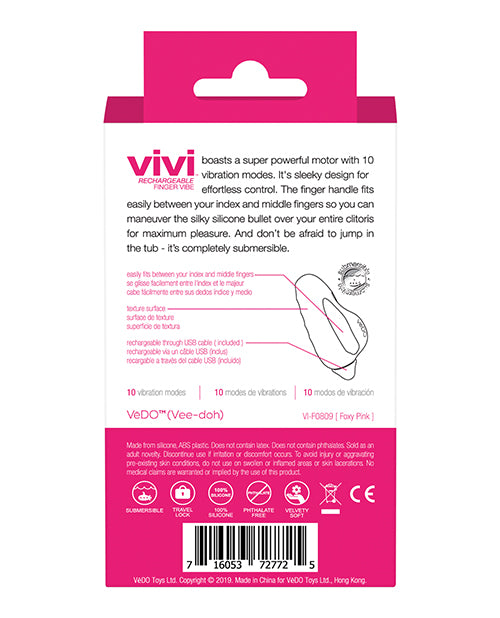 Vedo Vivi Rechargeable Finger Vibe