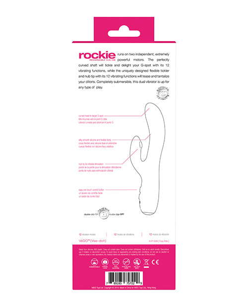 Vedo Rockie Rechargeable Dual Vibe