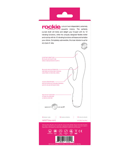 Vedo Rockie Rechargeable Dual Vibe