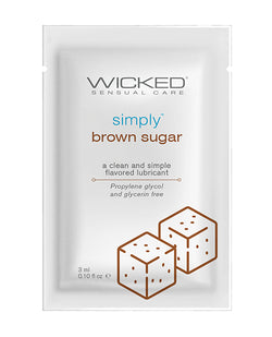 Wicked Sensual Care Simply Water Based Lubricant - .1 Oz