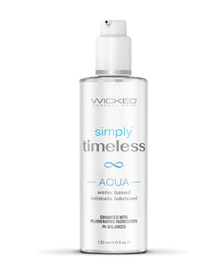 Wicked Sensual Care Simply Timeless Aqua Water Based Lubricant - oz