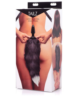 Tailz Grey Fox Tail Anal Plug