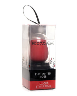 NO ETA Inmi Bloomgasm Enchanted Rose 10X Clitoral Stimulator w/Case - Red