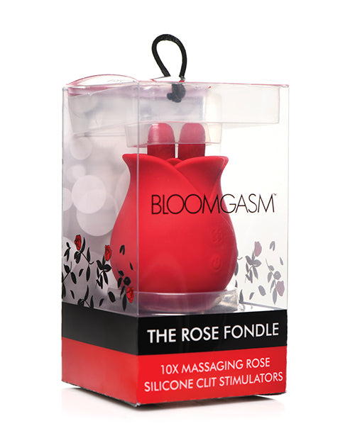 Bloomgasm The Rose Fondle 10X Massaging Clit Stimulator