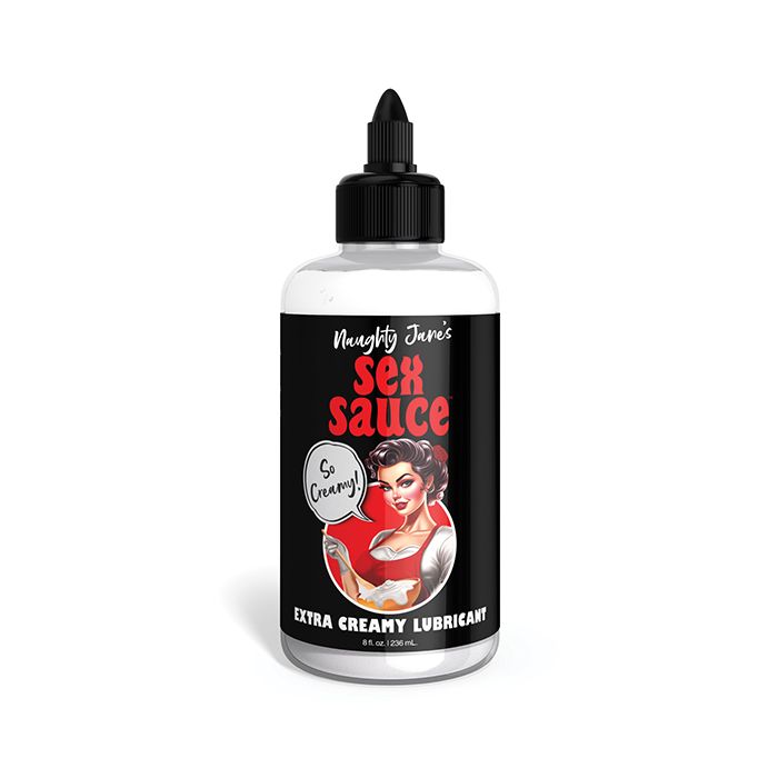 Naughty Jane's Sex Sauce Extra Creamy Lubricant - oz