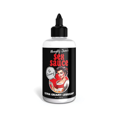 Naughty Jane's Sex Sauce Extra Creamy Lubricant - oz