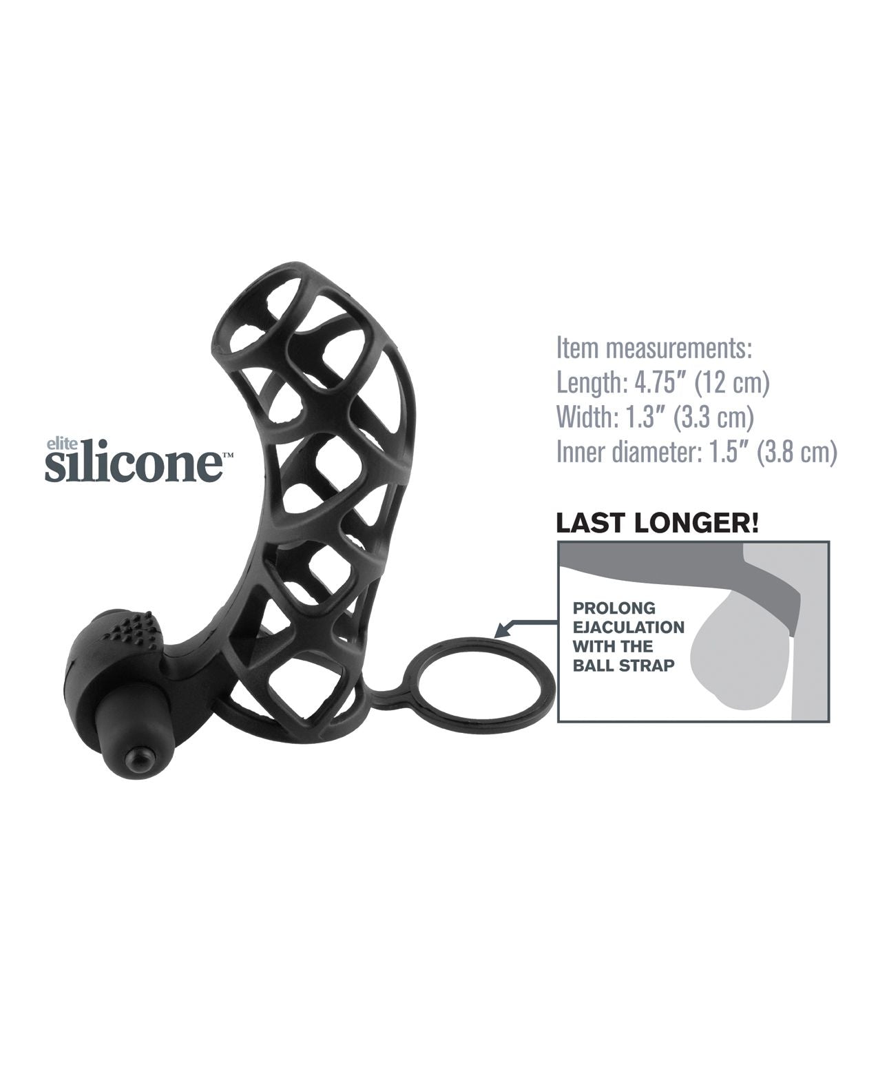 Fantasy X-tensions Extreme Silicone Power Cage Shipmysextoys