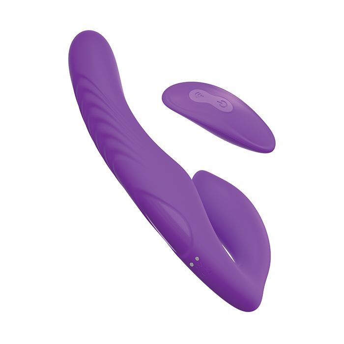 Fantasy for Her Ultimate Strapless Strap On - Purple Shipmysextoys