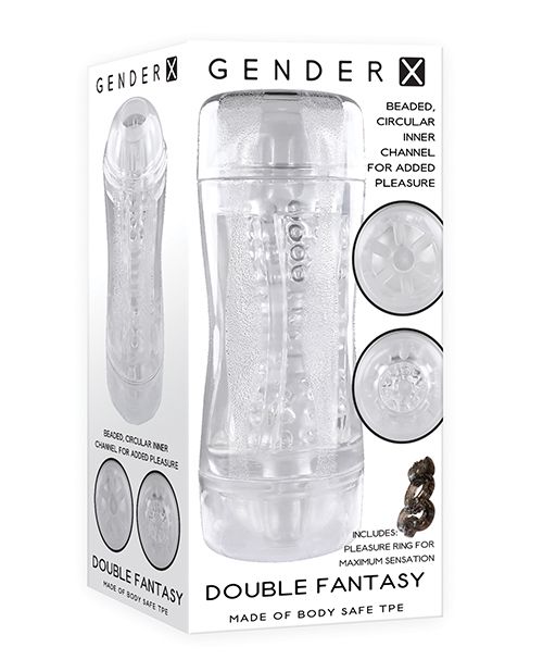 Gender X Double Fantasy - Clear Shipmysextoys