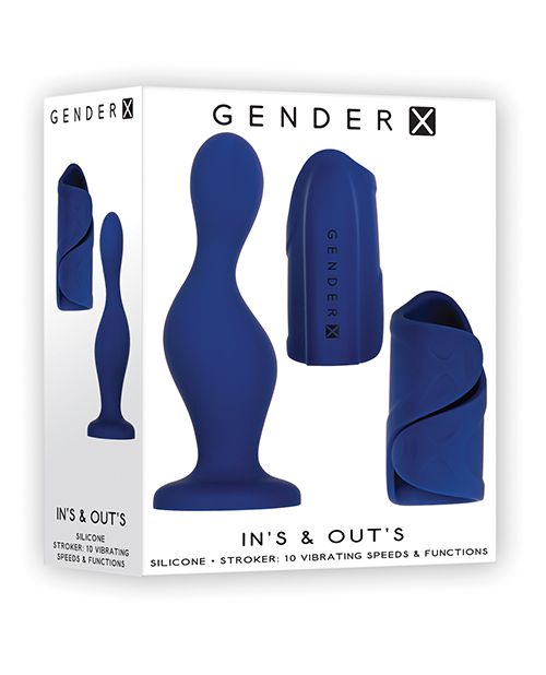 Gender X In's & Out's - Blue Shipmysextoys