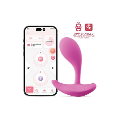 Oly 2 Pressure Sensing App-Enabled Wearable Clit & G Spot Vibrator – Pink