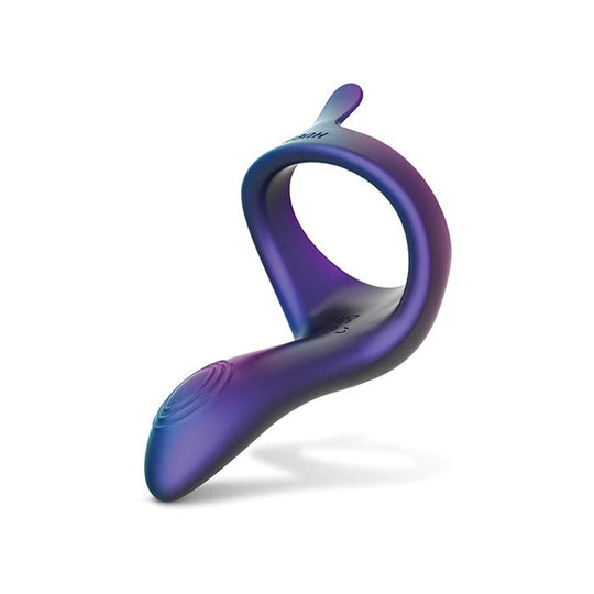 Hueman Eclipse Cock Ring w/Vibrating Perineum Shipmysextoys