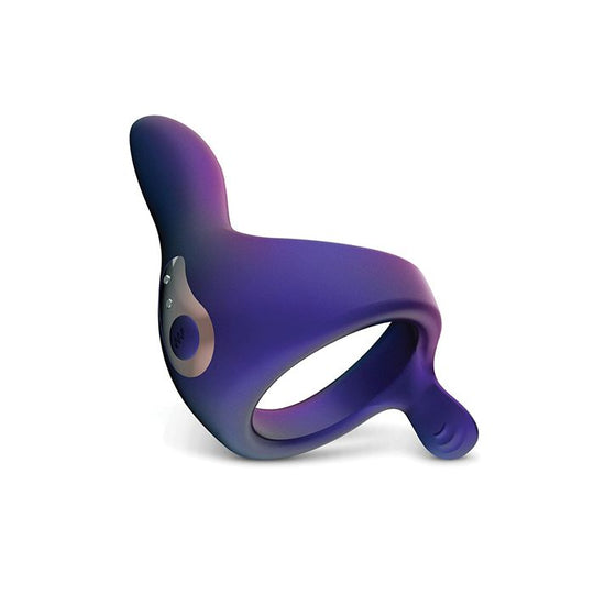 Hueman Eclipse Cock Ring w/Vibrating Perineum Shipmysextoys