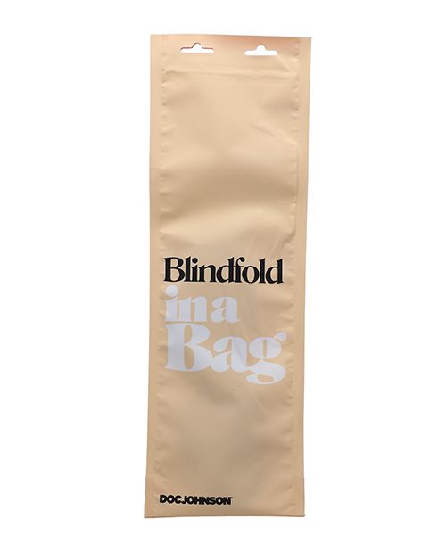 In A Bag Blindfold - Black Shipmysextoys