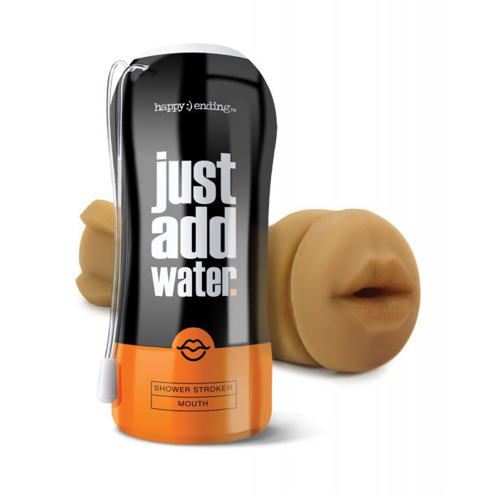 Just Add Water Shower Mouth - Tan Shipmysextoys