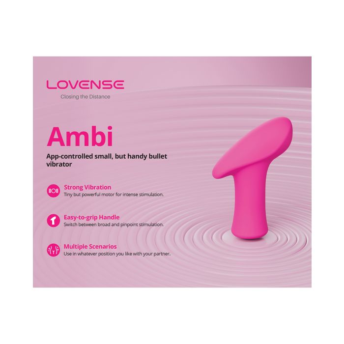 Lovense Ambi Bullet - Pink