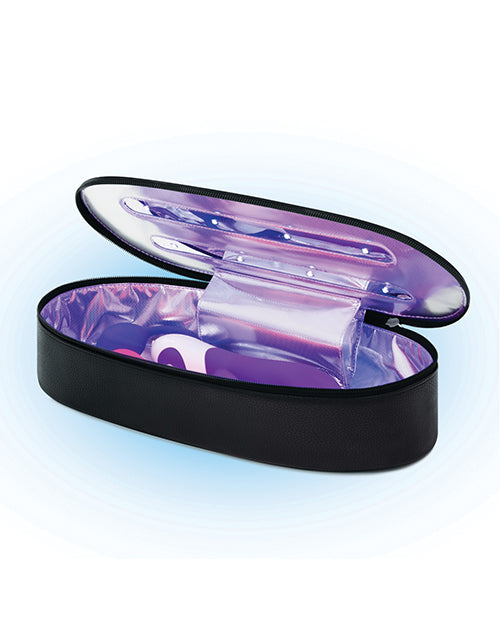 LUV Portable UV Sanitizing Case - Black Shipmysextoys