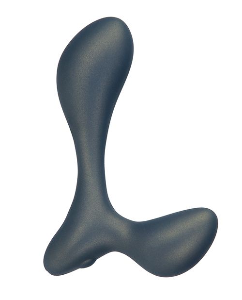 Lux Active LX3 4.3" Vibrating Anal Trainer - Dark Blue Shipmysextoys