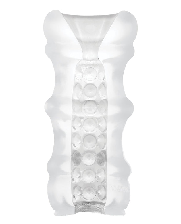 Mood Ultraskyn Massage Beads Stroker - Frost Shipmysextoys