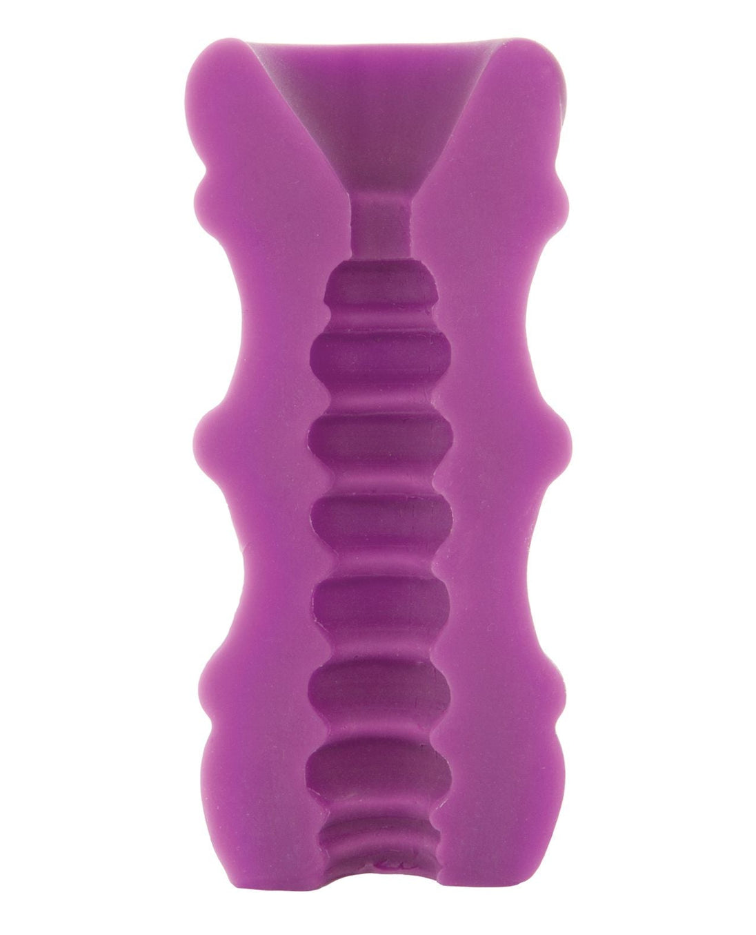 Mood Ultraskyn Thick Ribbed Stroker - Purple Shipmysextoys