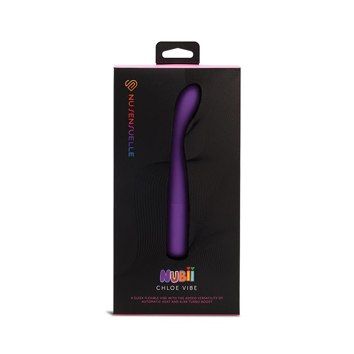 Nu Sensuelle Chloe Nubii G-Spot Vibe w/ Turbo & Heat - Purple