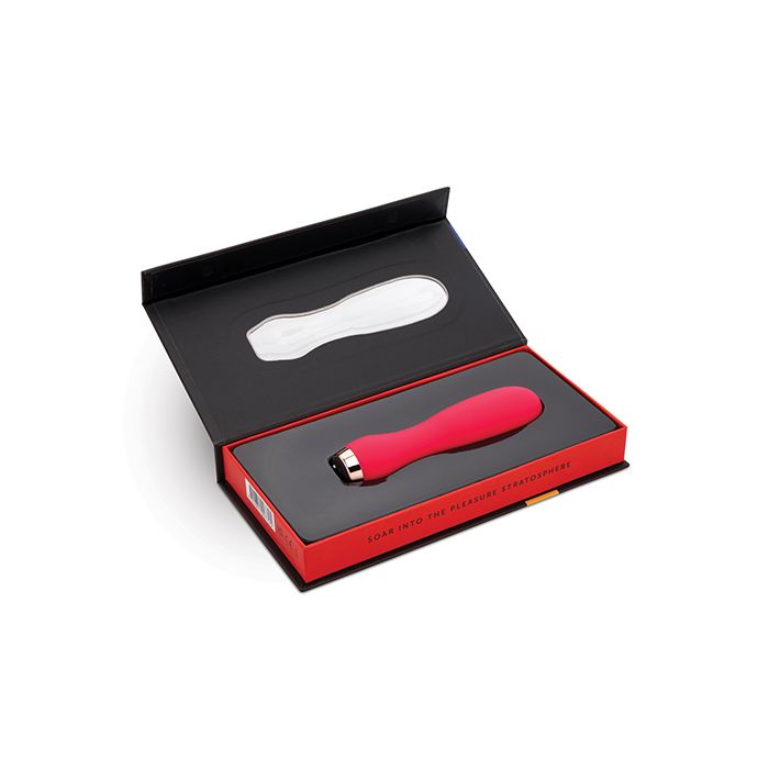 Nu Sensuelle Skye Velvet Touch Vibe – Hot Pink