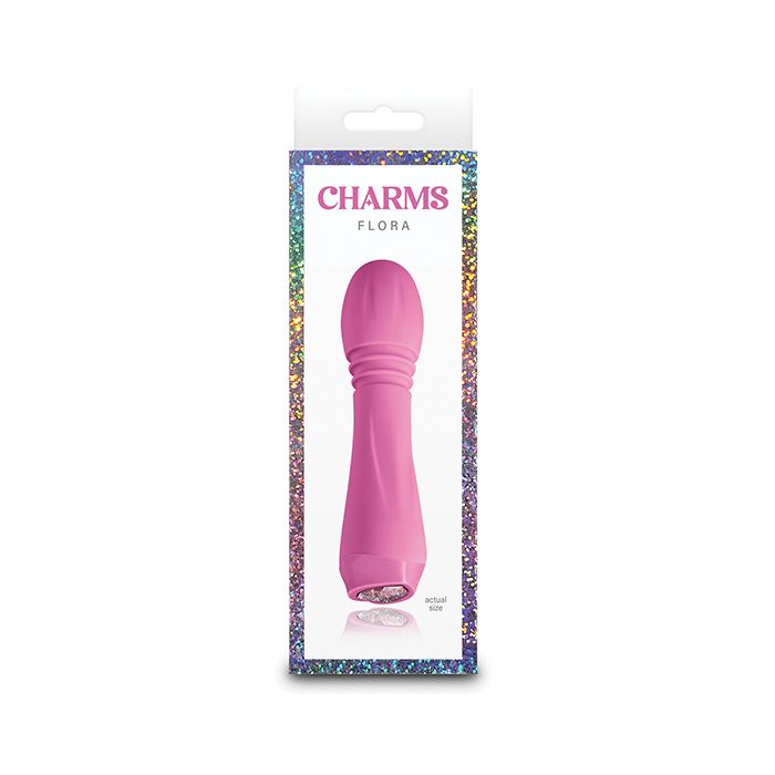 Charms Flora - Coral