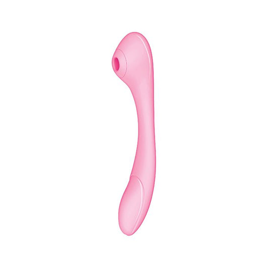 Blaze Bendable Suction Massager – Pink