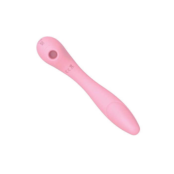 Blaze Bendable Suction Massager – Pink