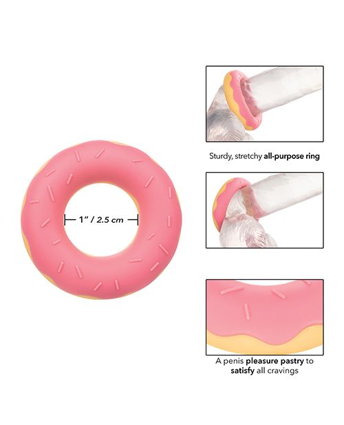 Naughty Bits Dickin' Donuts Silicone Donut Cock Ring Shipmysextoys