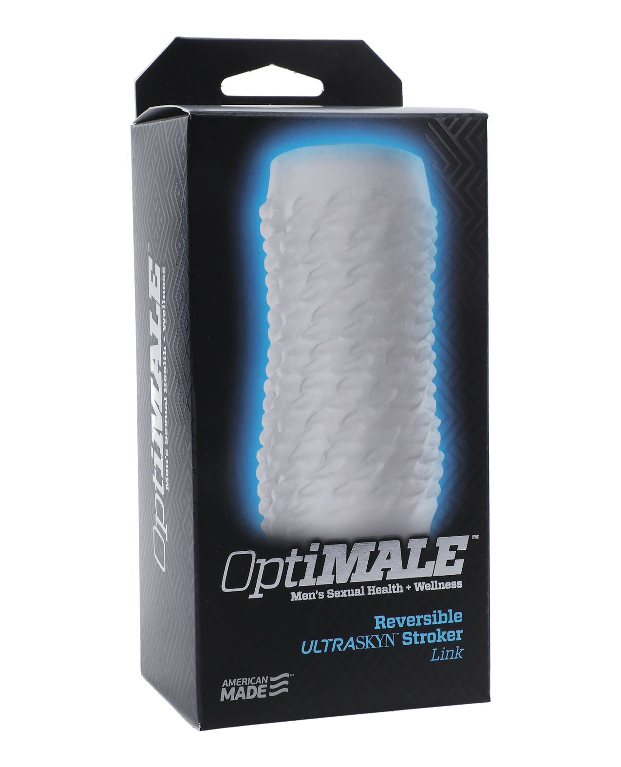 OptiMale 2 Way Strokers Link- Clear Shipmysextoys