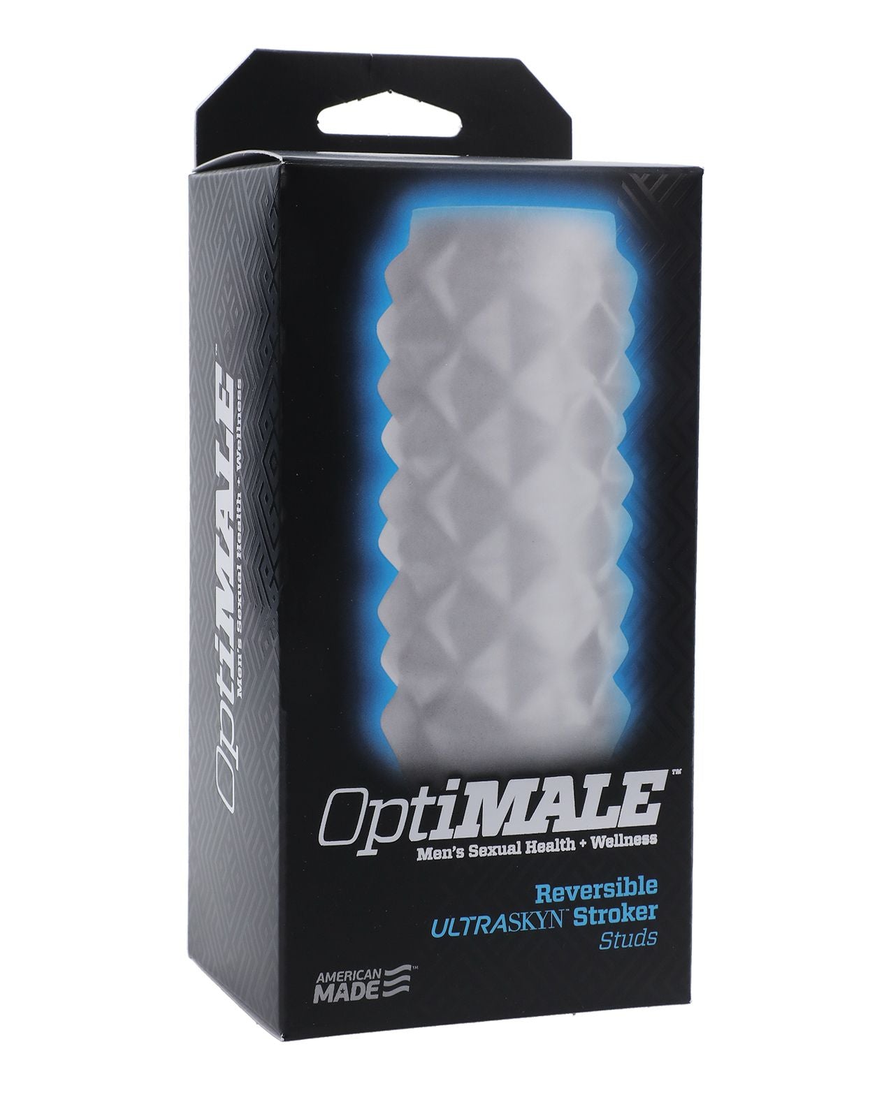 OptiMale 2 Way Strokers Studs- Clear Shipmysextoys