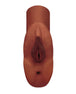 PDX Plus Perfect Pussy Double Stroker - Brown Shipmysextoys