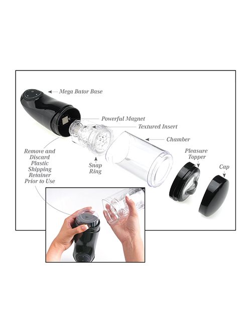 Pipedream Extreme Toyz Mega Bator Rechargeable Strokers - Mouth Shipmysextoys